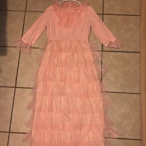 Dainty jewels blush dress